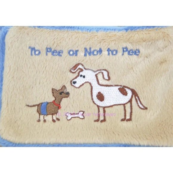 To Pee or Not To Pee Dog Belly Band by Oscar Newman - SIZE XXS - Picture 2 of 3